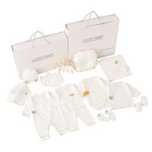 见面套装宝宝初生男女刚出生用品秋冬新生儿礼盒满月婴儿衣服礼物