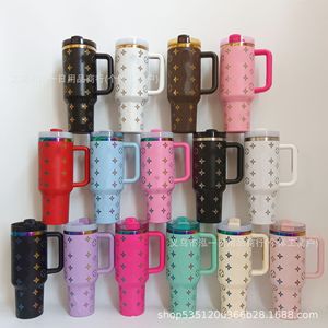 跨境新品二代40OZ手柄杯304不锈钢冰霸杯便携保温汽车杯车载水杯