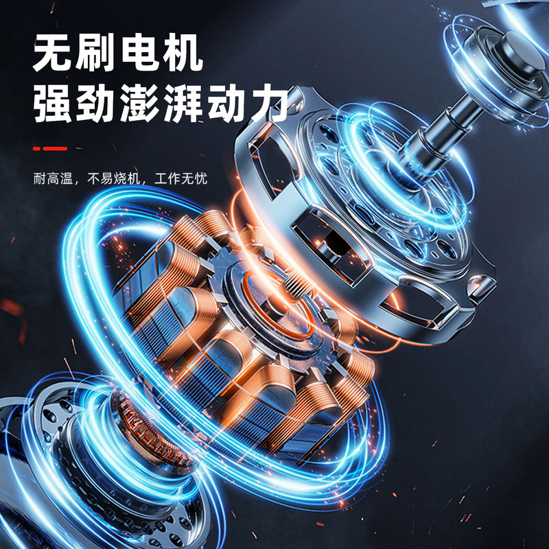 新款小型家用锂电无线除雪机手推式便携扫雪神器清理道路抛雪机|undefined