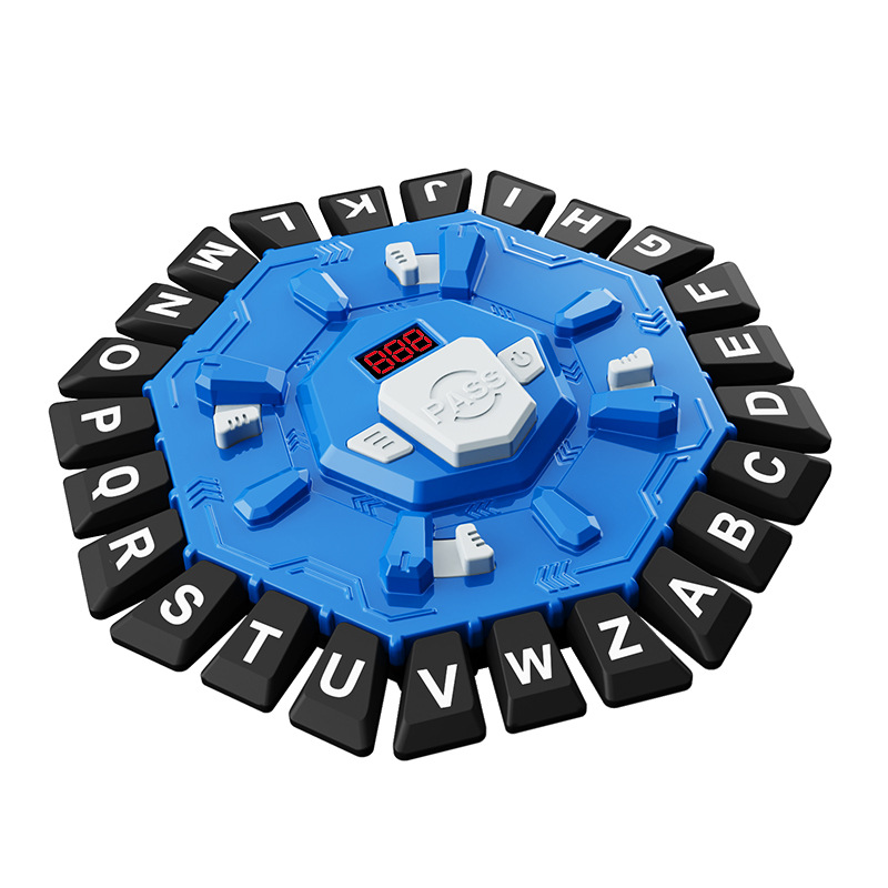 Transfronterizos escritorio creativo rompecabezas loco alfabeto juego de mesa amazon juegos de mesa ritmo giradisco juguetes image 5
