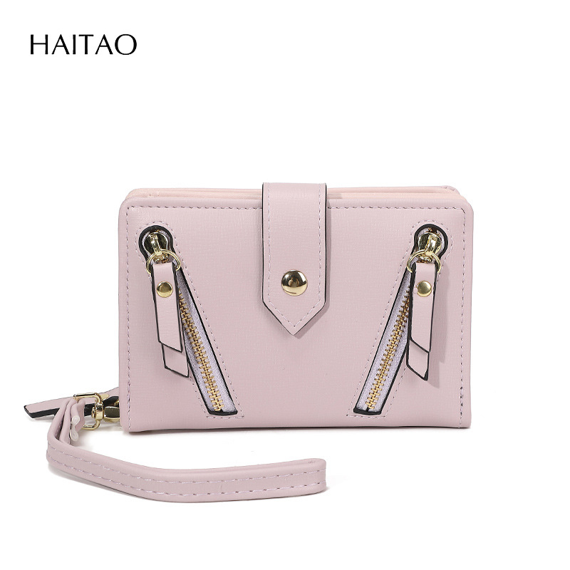 2025 primavera nueva tendencia callejera personalidad doble billetera de mujer popular bolso corto bolso multifuncional