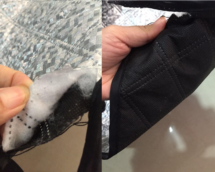 Car snow shield front windshield cover sun shield anti-frost shield cover sun protection car jacket car cover thickened anti-snow shield
