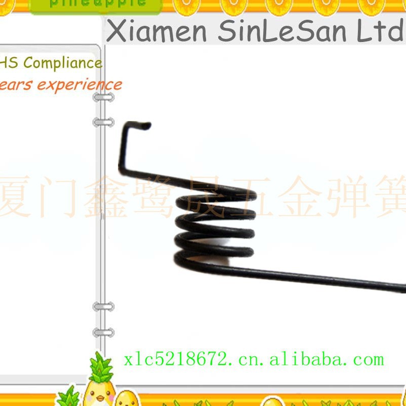 厂家供应各式轴动弹簧，扭力弹簧，扭转弹簧