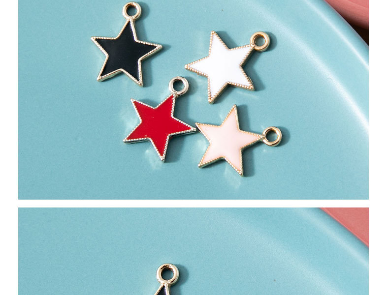 11g Weight Pendant Jewelry Making Type 10 PCS/Package 12 * 15mm Alloy Star Pendant