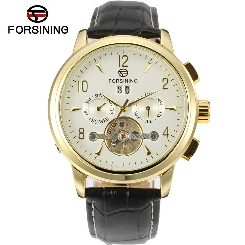 Men's Automatic Mechanical Watch With Tourbillon And Moon Phase_voghion.com