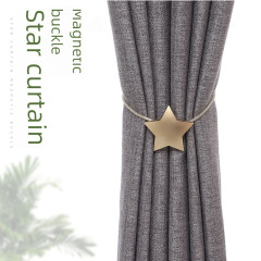Manufacturer of Coqiao Window Coverings, Personalized Creative Star Pattern Curtain Clips, No Installation Required, No Hooks Window Decorations