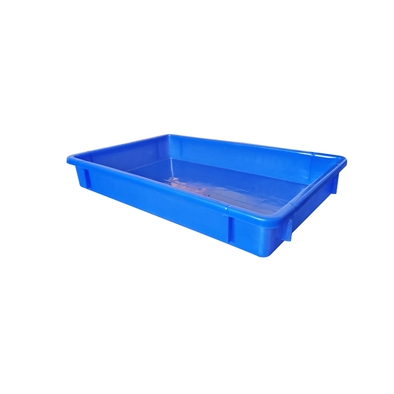Thickened plastic square plate, plastic plate, shallow plate, parts box, screw component box, plastic shallow plate, hardware tools turnover box