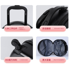 New style popular children's luggage carton pattern can be printed logo pull suitcase universal wheel travel case factory wholesale 