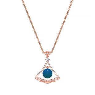 Little Skirt 4mm Dominican Lamper S925 Silver Pendant One Necklace Hot Hot Explosions Lori Princess