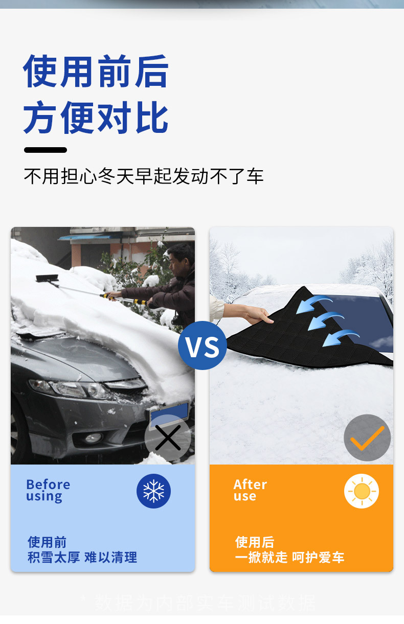 Suitable for Honda Special Crv Car Cover Half Body Xrv Snowproof Tenth Generation Car Snow Cover Front Windshield