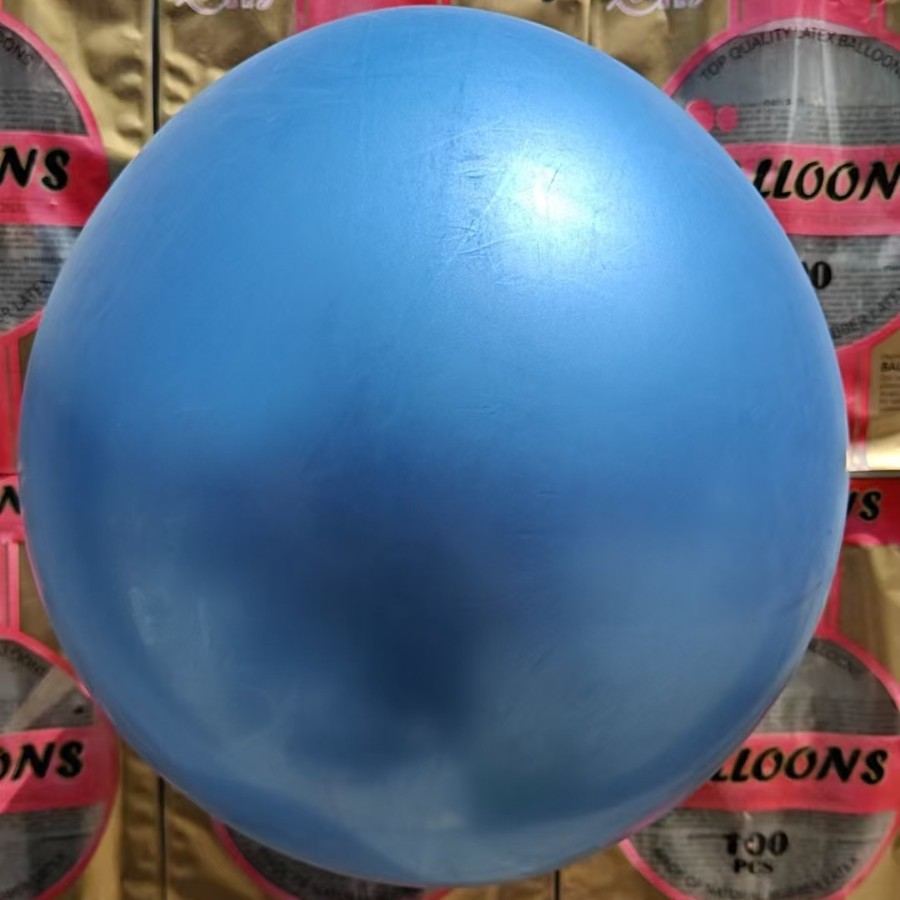 Металлический, синий, 36