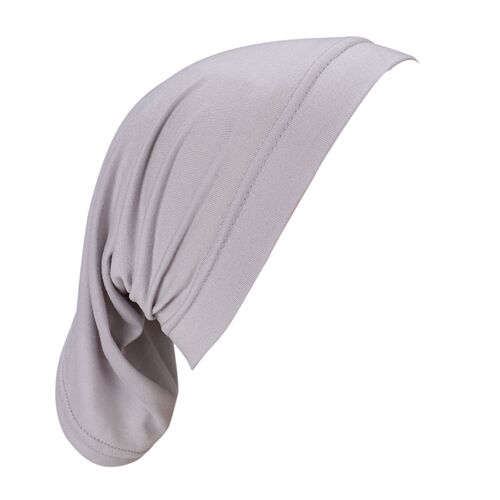 Milk silk monochrome Malaysian tube hat for women high elastic women's Arabic scarf cap