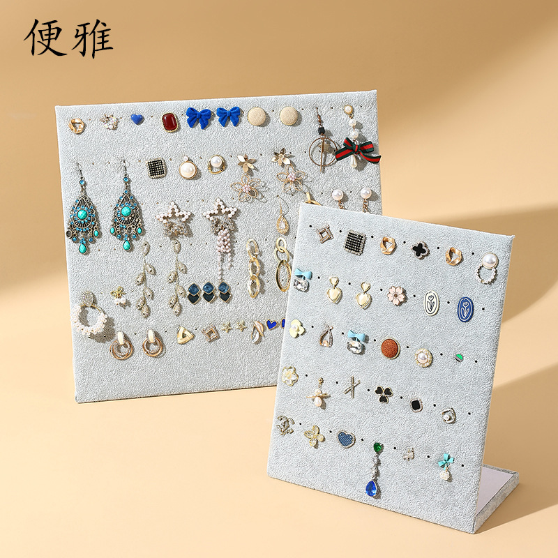 Pendientes de terciopelo al contado pendientes pendientes pendientes pendientes pendientes pendientes pendientes tablero de exhibición pulsera estante de almacenamiento de joyas creativas estantes de joyas puestos de transmisión en vivo
