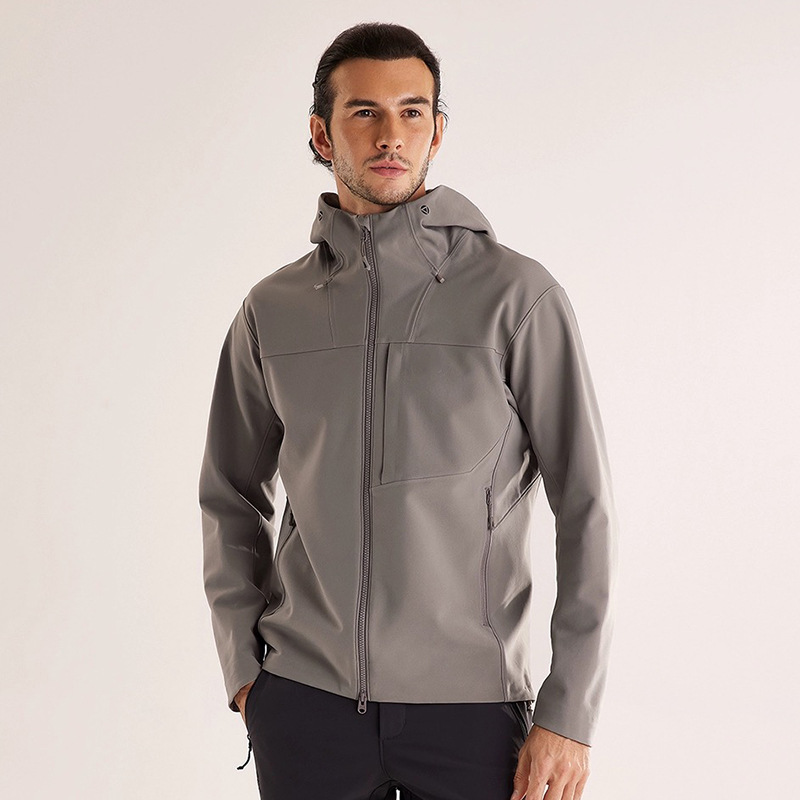 Kailer Sunstone M8 Soft Shell Jacket for Men, Waterproof and Windproof Jacket for Women, Hooded Warm Soft Shell Jacket with Custom Logo
