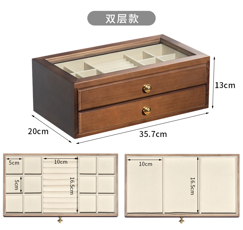 Title 1, Joyero de Madera Maciza de Lujo de Alta Gama co...