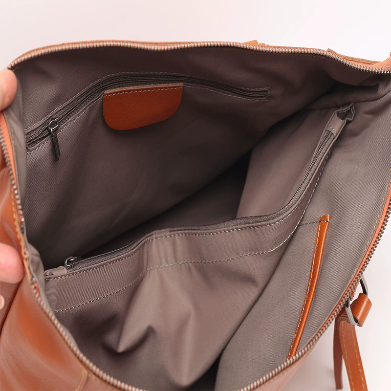 Leather classic fashionable handheld purse, bag, genuine leather