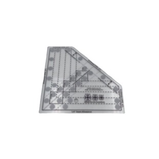 Cross-Border New Product New Acrylic Sewing Ruler Template Pineapple Decoration Tools 2-Piece Set Pineapple Decoration Tools in Stock