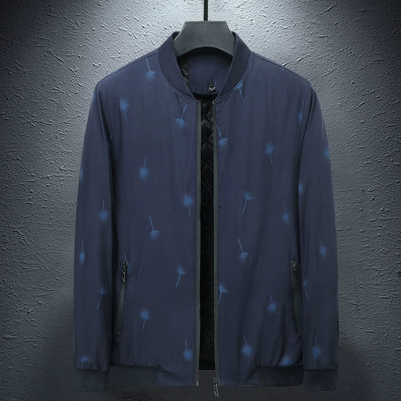 Пальто для папы, осенне-зимняя мужская куртка среднего возраста, Мужской Повседневный Топ среднего и пожилого возраста, весенне-осенний топ на флисовой подкладке