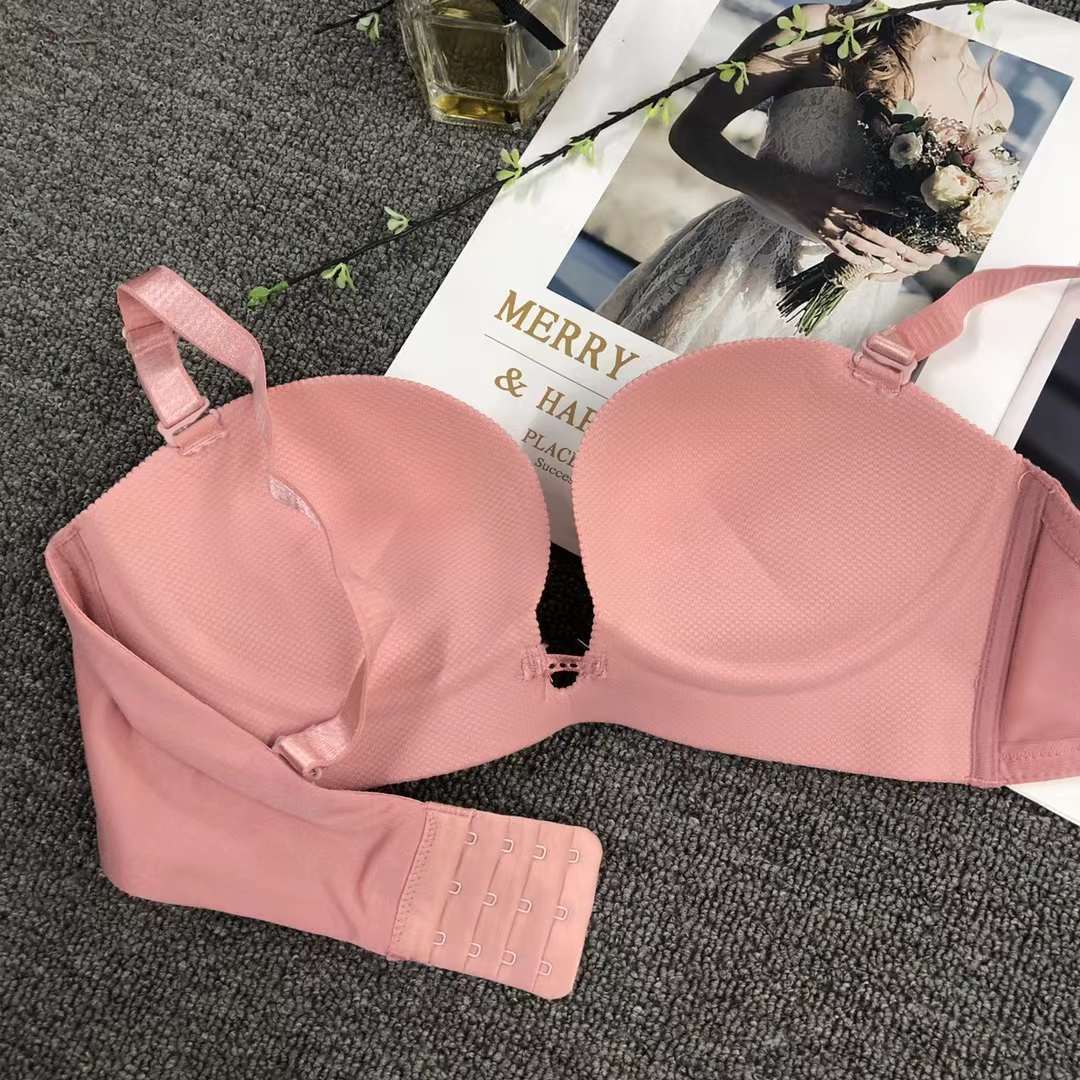 Nueva filipino brillante NB ropa interior sin costuras medio grueso de alta calidad se reunieron multi-color multi-tamaño sujetador inalámbrico al por mayor