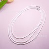 Fashionable accessory, choker, necklace cord, wholesale, 3mm, simple and elegant design