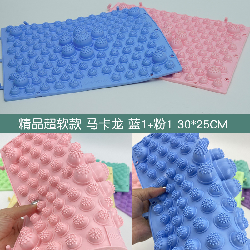 Dedo de silicona ultra suave equipo tactile para niños almohadilla de masaje infantil entrenamiento sensorial tactile juguete de placa de presión suave