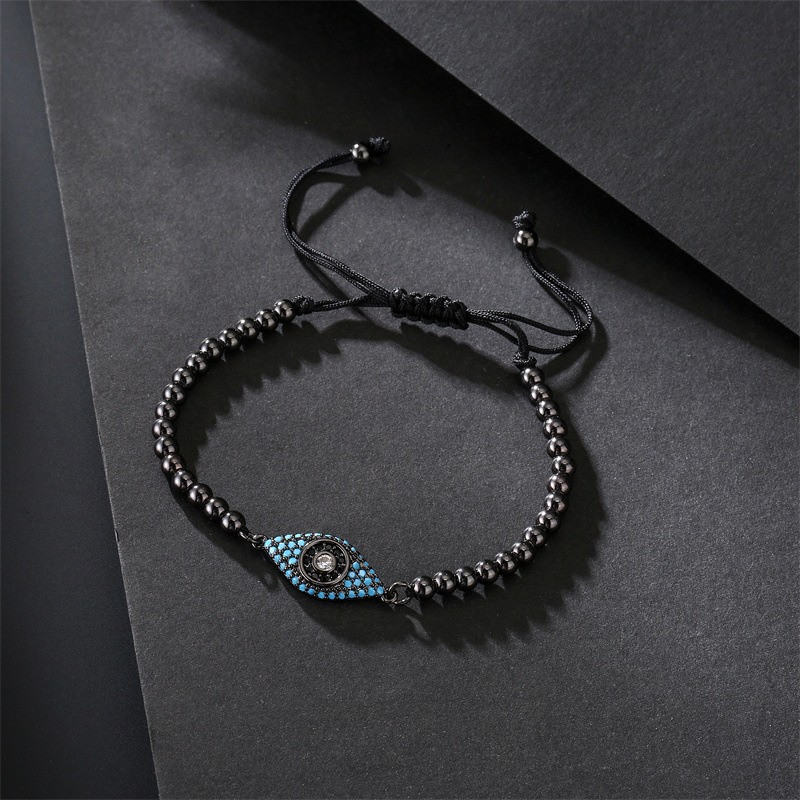 Fashion Eye Copper Bracelets Plating Zircon Copper Bracelets
