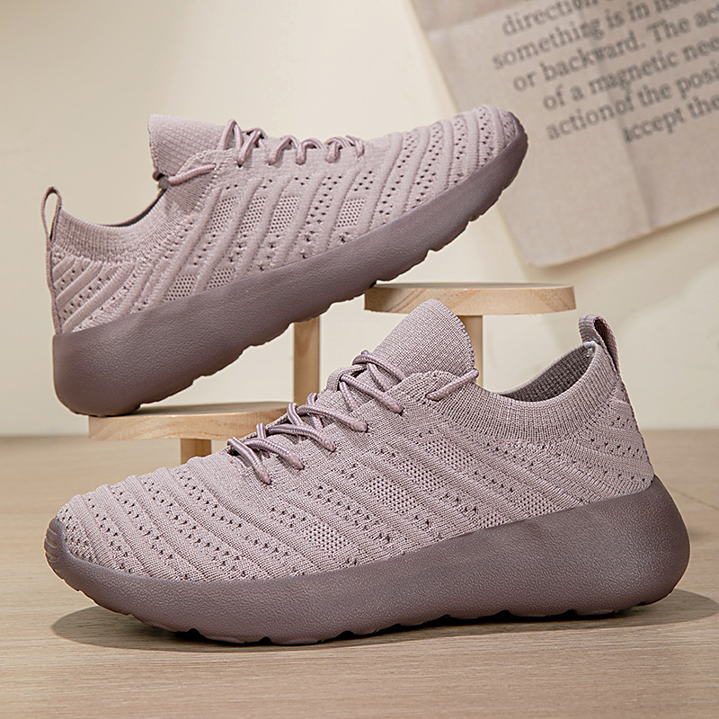 男女情侣款运动休闲鞋舒适鞋春夏季走路鞋轻便透气百搭鞋一件代发