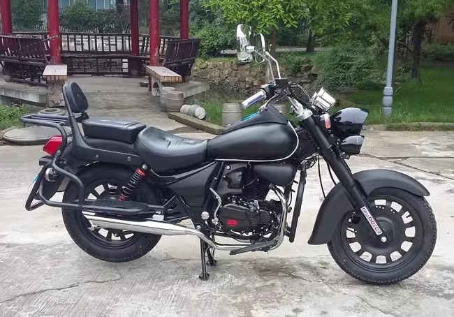 Retro Motorcycle Sports Car 200Cc National Iv Efi Can Be Licensed Storm Harley Prince Fuel Straddle Street Motorcycle