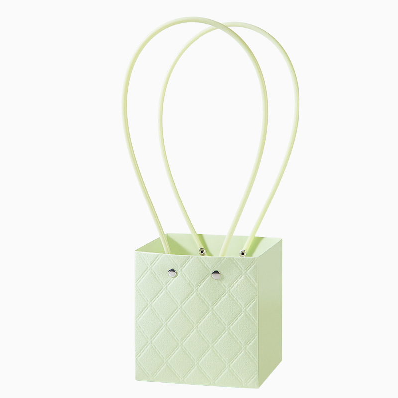 Bolsa de macarrones, bolsa de aperitivos, bolsa para arreglos florales de gelatina, bolsa con relieve estéreo, bolsa cuadrada trapezoidal para regalos de cumpleaños y festivos