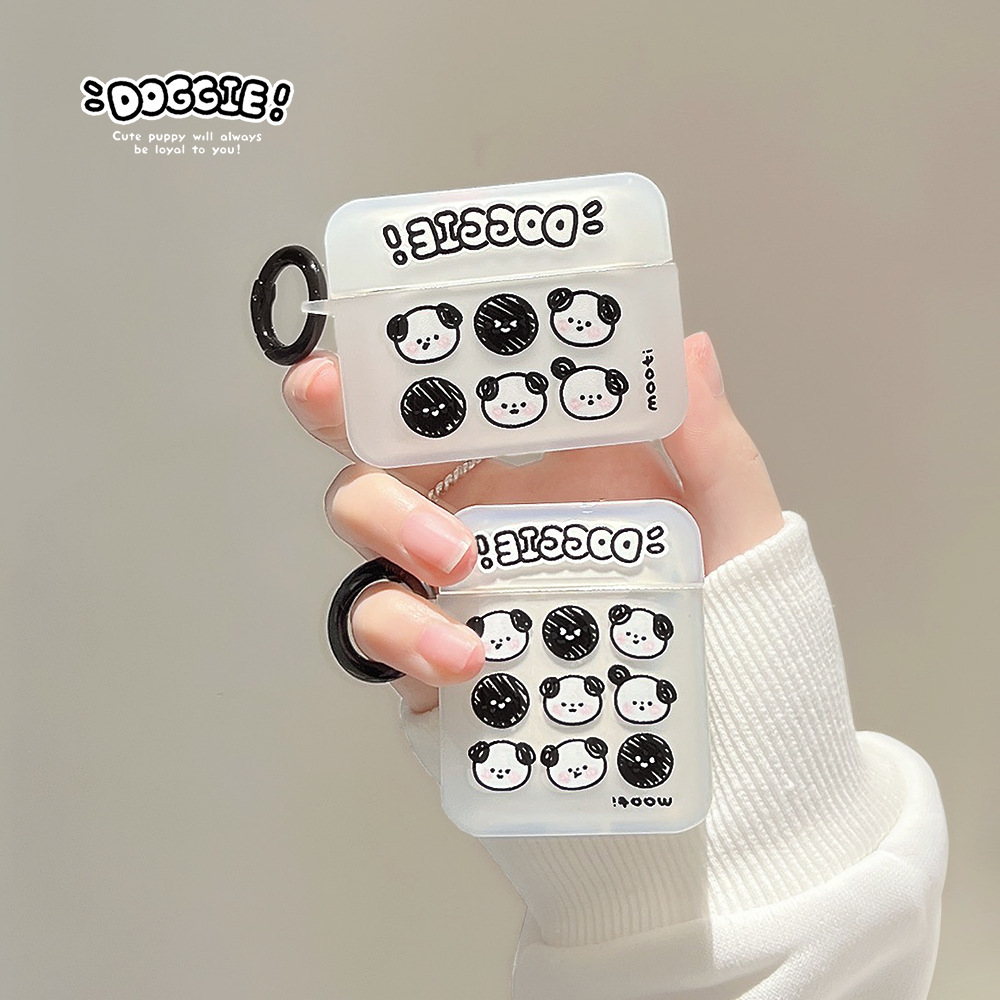 Perro de dibujos animados original para Apple AirPodsPro Funda protectora pro2 Nuevos auriculares Bluetooth de tercera generación 2da generación 4