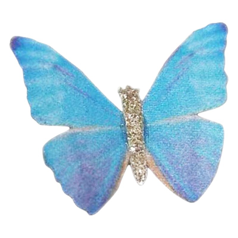 Nami Source Factory Fabric Simulation Butterfly Fairy Girl Duckbill Clip DIY Internet Celebrity Style Hairpin Accessories
