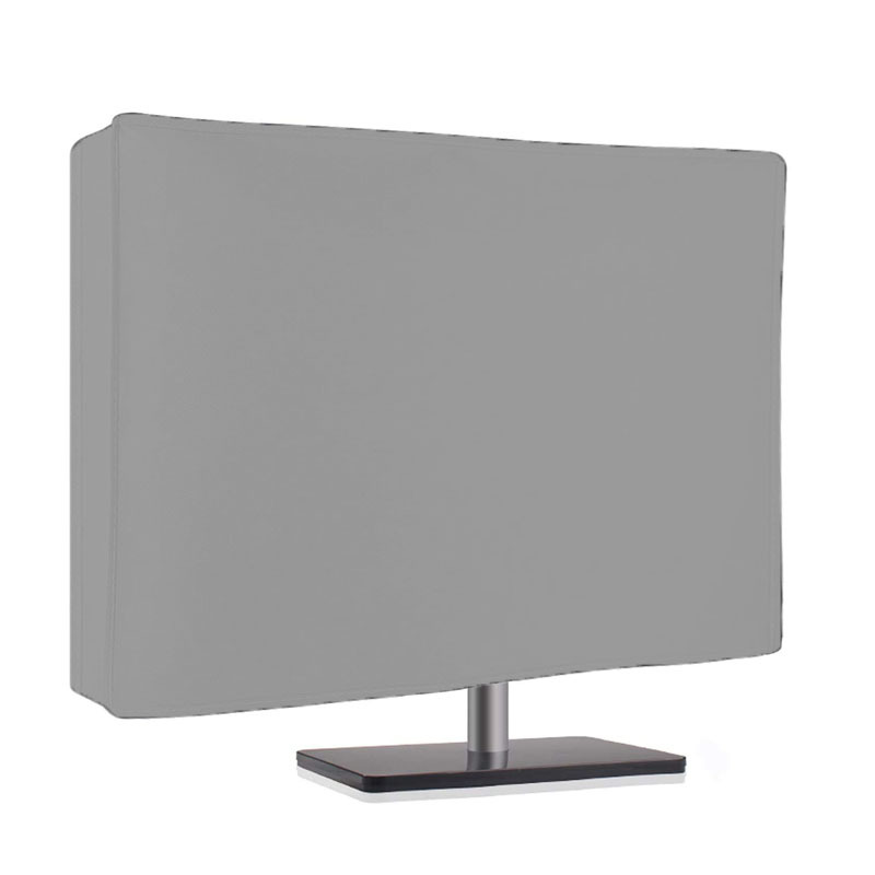 Protector de pantalla de tela Oxford, cubierta antipolvo para monitor, cubierta para electrodomésticos, impermeable y a prueba de humedad, se puede guardar, estilo simple