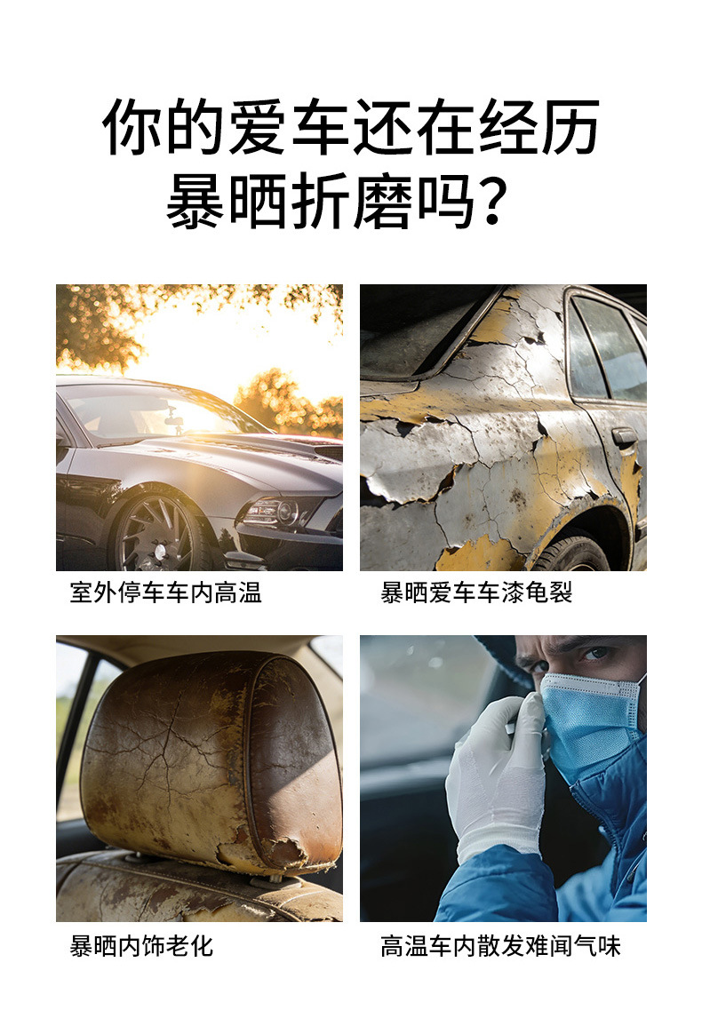 Cross-border supply car cover, sun protection and heat insulation Oxford cloth off-road vehicle cover, A6L exterior cover, Q3 car, Q5
