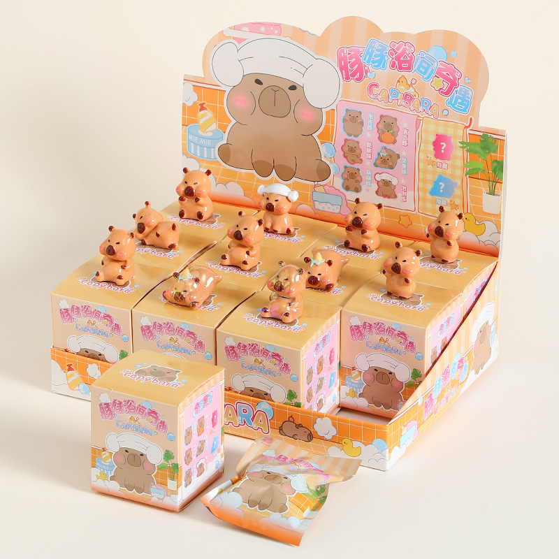 暗闇で光る小さなカメ カピバラ ナザ ブラインドバッグ プチギフト ギフト おもちゃ フルーツ ザイザイ ブラインドボックス 小物|undefined