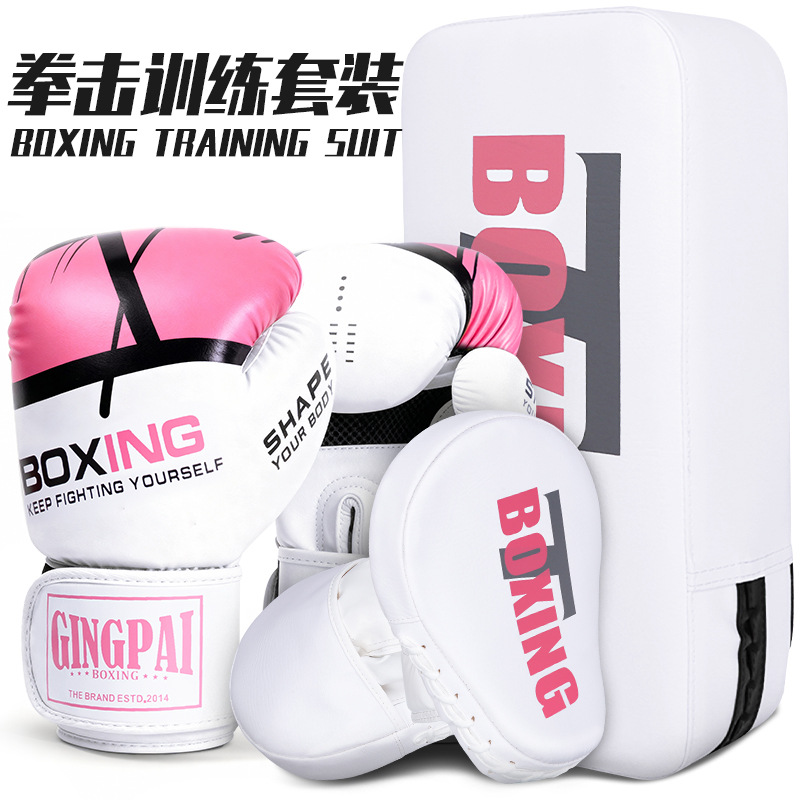Boxing Glove Combination Hand Target and Foot Target for Children and Adults, Combat Training Boxing Target Set, Punching Bag