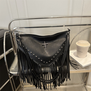 Cross-Border Trendy Large-Capacity Spring 2025 New Fashion Elegant Shoulder Bag Stylish Commuter Casual Crossbody Bag