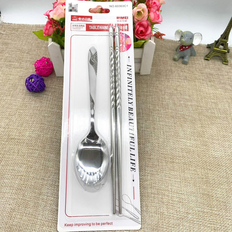 Cute tableware stainless steel for home use for feeding