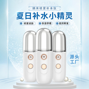 Hydrating Instrument Facial Beauty Instrument Handheld Household Facial Nano Spray Humidifier Convenient Rechargeable Facial Steamer