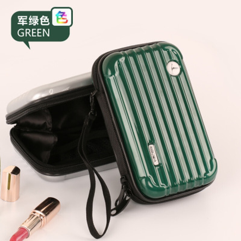 Portable Printed Pc Wash Shoulder Bag Flat Mini Pc Cosmetic Bag Multi-Color Pattern Custom Evening Bag Printed Logo Portable Printed Pc Wash Shoulder Bag Flat Mini Pc Cosmetic Bag Multi-Color Pattern Custom Evening Bag Printed Logo