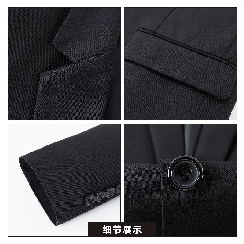 Классический костюм пиджак для работы, комплект, Slim fit