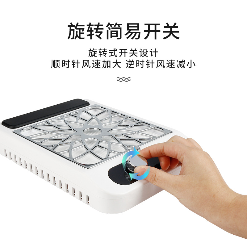 Nail cleaner power storage nail dust machine silent high suction…
