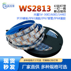 メーカー直供ws 2813幻彩ソフトランプ低電圧5vブレークポイント連続ランプ付き室内テレビ背景照明