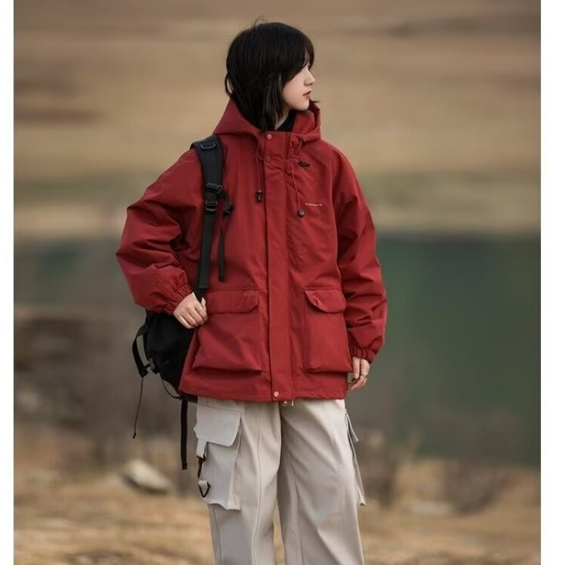 Men's Clothing Men's Trendy Loose Fitting Jacket Spring Autumn High Street Style Cool Stylish Harajuku Style_viptrois.com