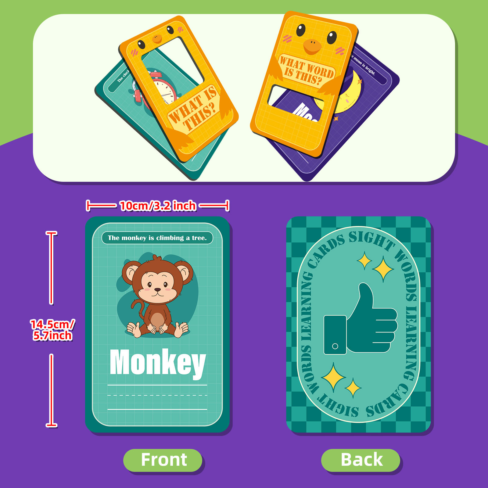 Cognitive Communication Cards For Parent-child Interaction 50 Pcs_voghion.com