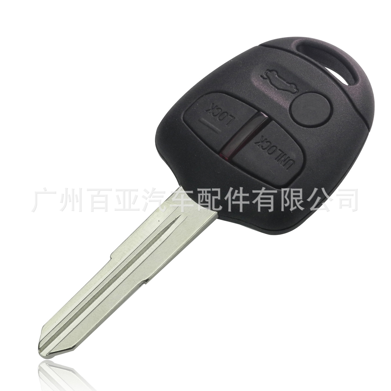 Suitable for Mitsubishi Pajero 2/3 key 433MHz ID46 chip straight Board remote control car key L200