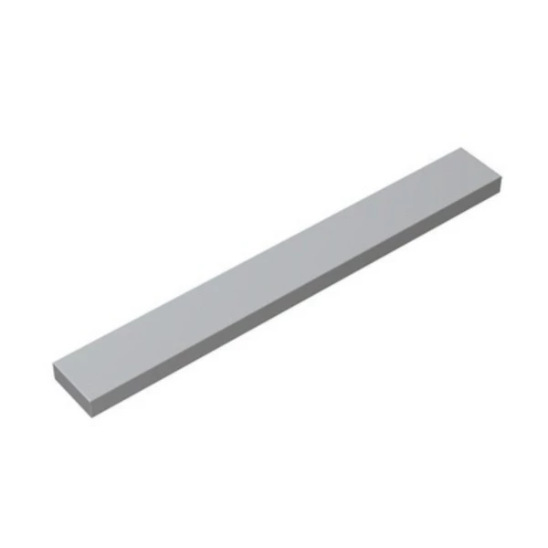 【4162】1x8 glossy panel with 1 light gray