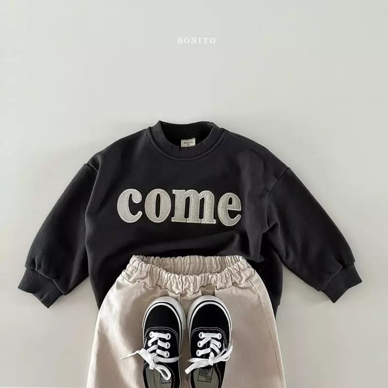 Suéter de la letra del bebé de las muchachas primavera ropa de los niños del estilo coreano ropa de primavera del bebé tops de los muchachos suéter de manga larga de los niños image 5