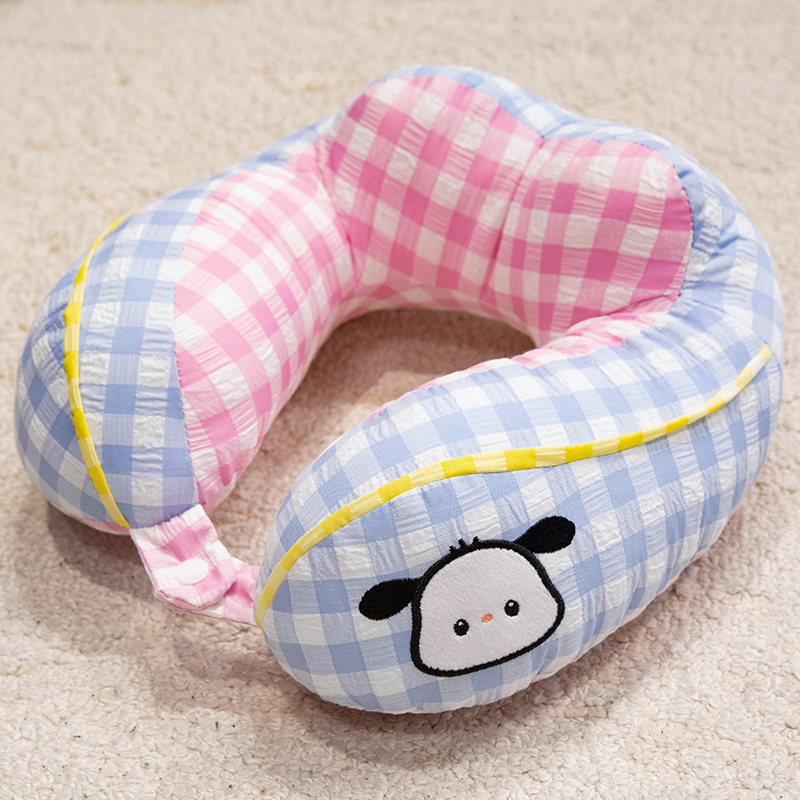 almohada de espuma en forma de U almohada de cuello almohada de avión vuelo de oficina almohada de cuello almohada de automóvil almohada cervical portátil