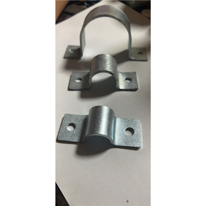 镀锌管卡特厚3mm骑马卡加宽30mm欧姆卡马鞍卡U型卡管夹卡扣线卡