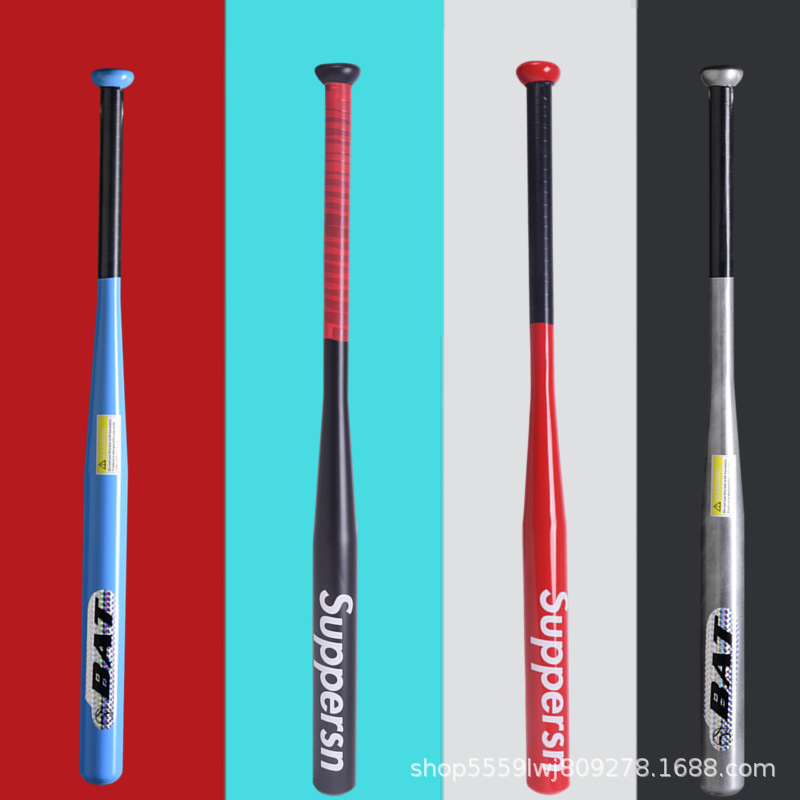 Aluminum Alloy Baseball Bat for Training and Fitness, Available in Multiple Colors, Suitable for Self-Defense, Car Use, and Home Use, Can Be Printed with a Logo